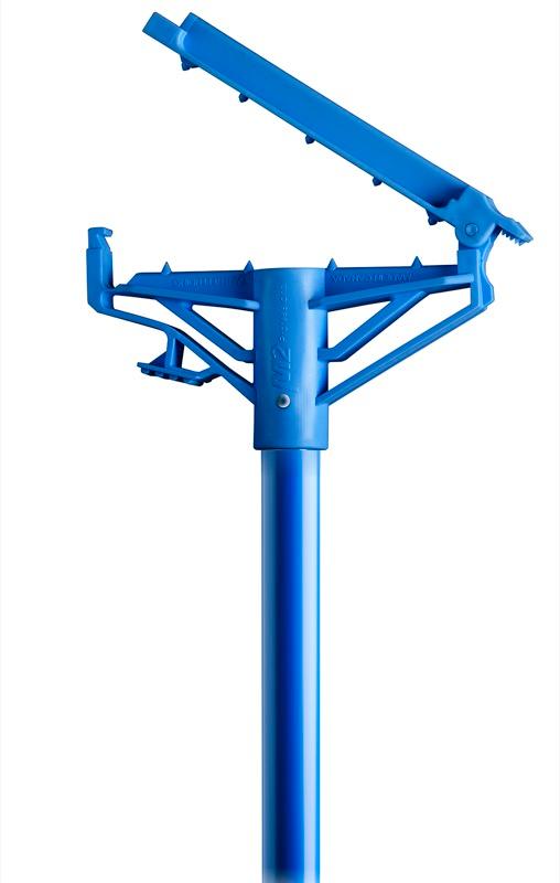 M2 48"x1" Fiberglass- Threaded  handle - Blue