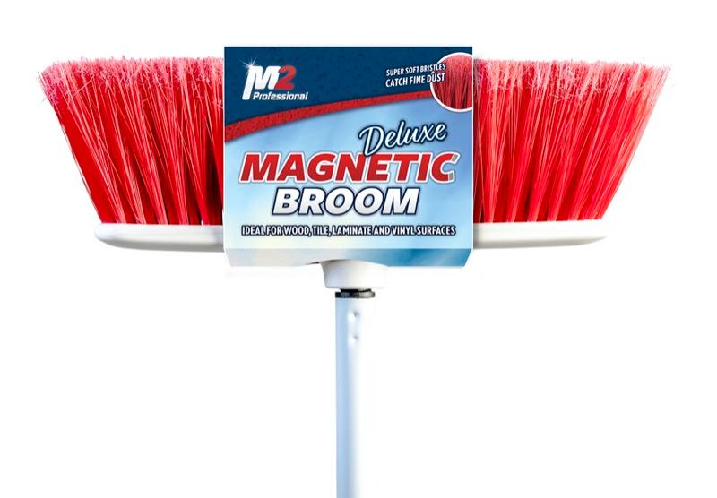 BM-4300 - Pluto Large Magnetic Broom - Blue & Red