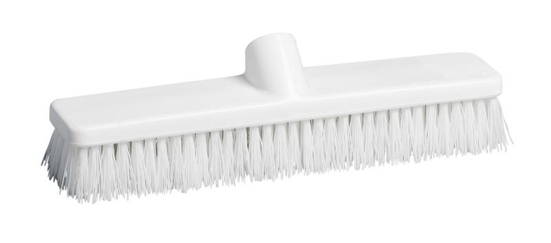 BM-4500 - 12" Saturn Deck Scrubbing Brush with 48" Metal Handle