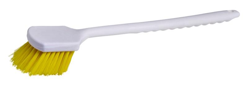 BRP-210WL-YE - 20" Long Handle Pot Brush - Yellow