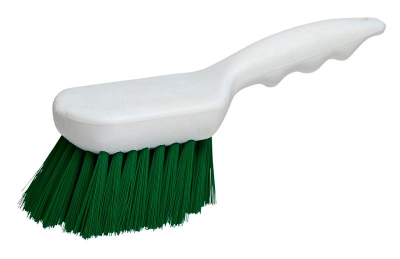 BRP-210WS-GN - Spectra 9" Short Handle Pot Brush - Green