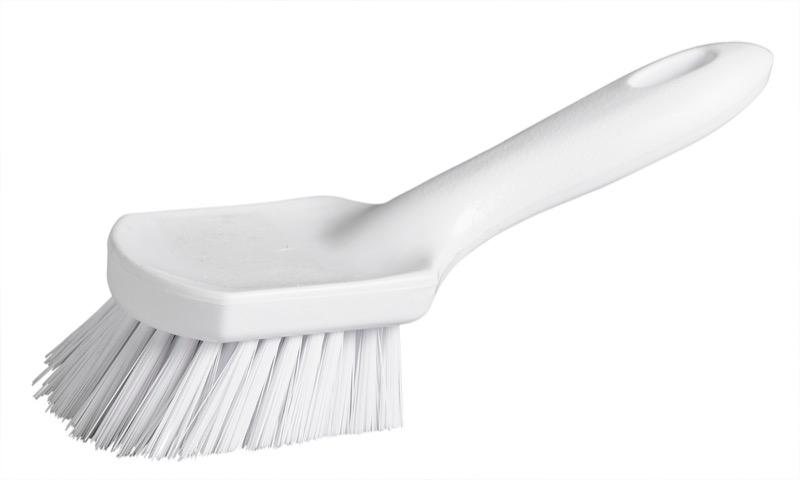 BRP-210WS-WH - Spectra 9" Short Handle Pot Brush - White