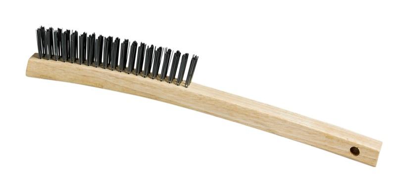 BW-1037 - 13" Wire Brush - 3 Row