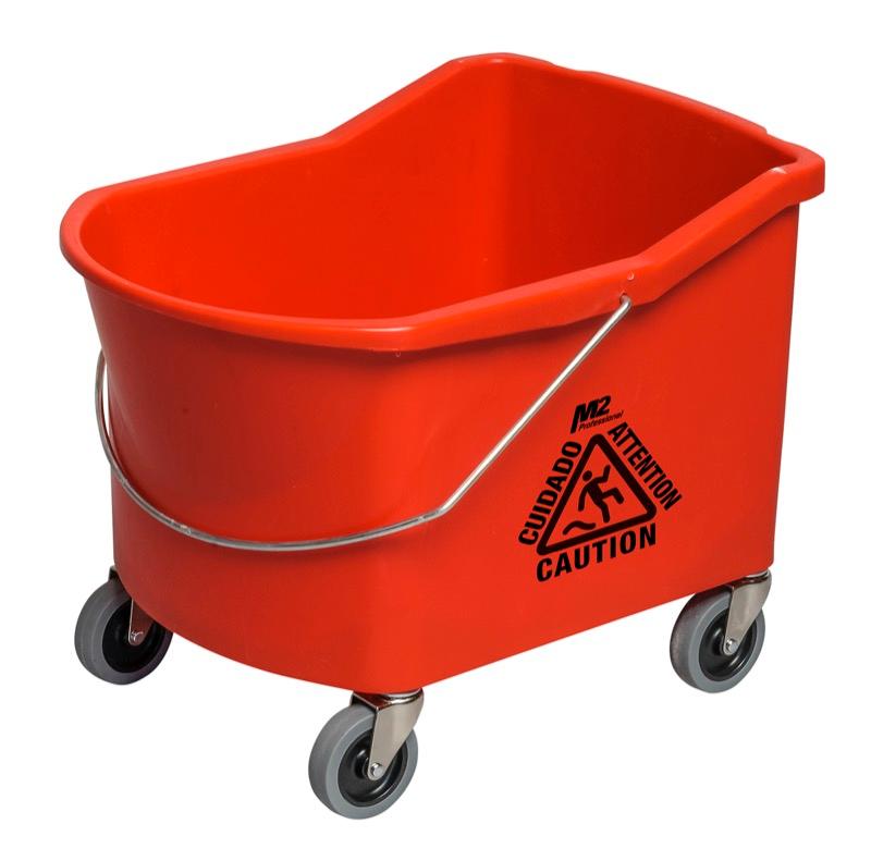 BW-S32102-RD - 32 Qt. Seau à vadrouille Grizzly - Rouge