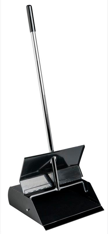 DP-L810 - Metal Lobby Dustpan with Lid