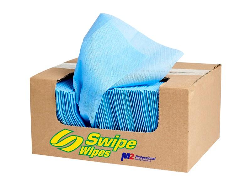 FS-8211-BL - Premium Food Service Wipes - 13.25" x 21" - Blue