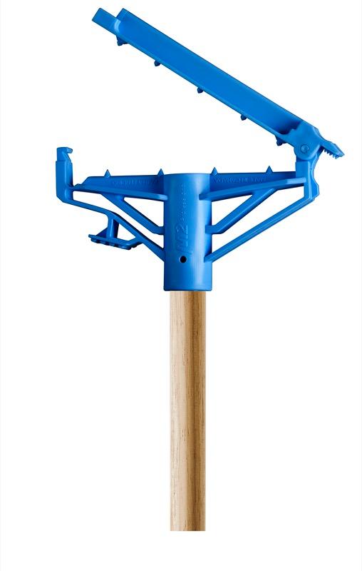 HW-7002W - 60" STEP-N-GO Wet Mop Handle - Wood