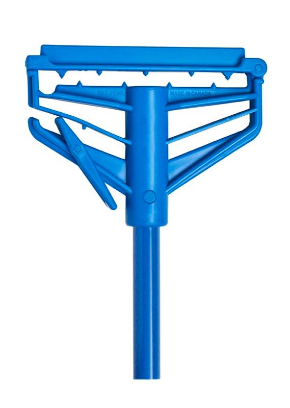 HW-8054F-BL - 54" SNAP-2-GO Mop Handle - Fiberglass - Blue