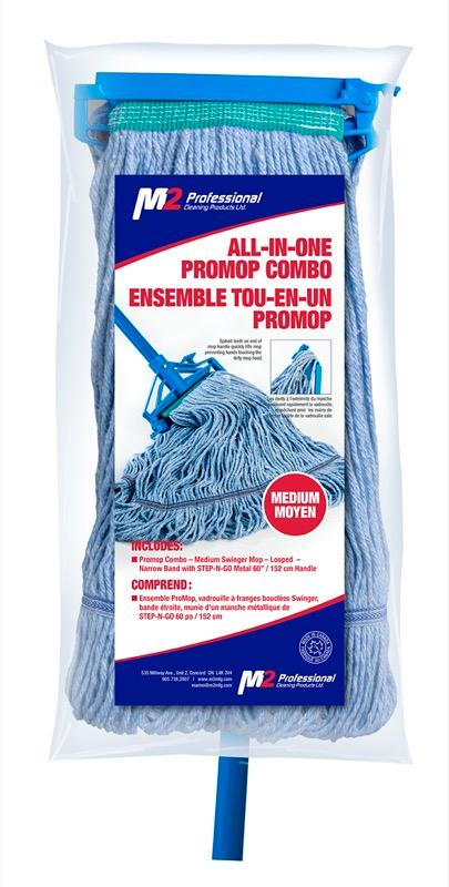 HW-PC-90020 - ProMop Combo with Blue Loop Mop &amp; Handle