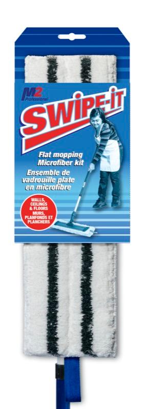 MFK-V7418-KIT - Swipe-It 18" MicroStrip Flat Mop Kit