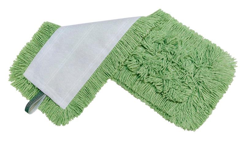 MFP-V4216-GN - 16" M-Tech Microfiber Flat Mop - Green