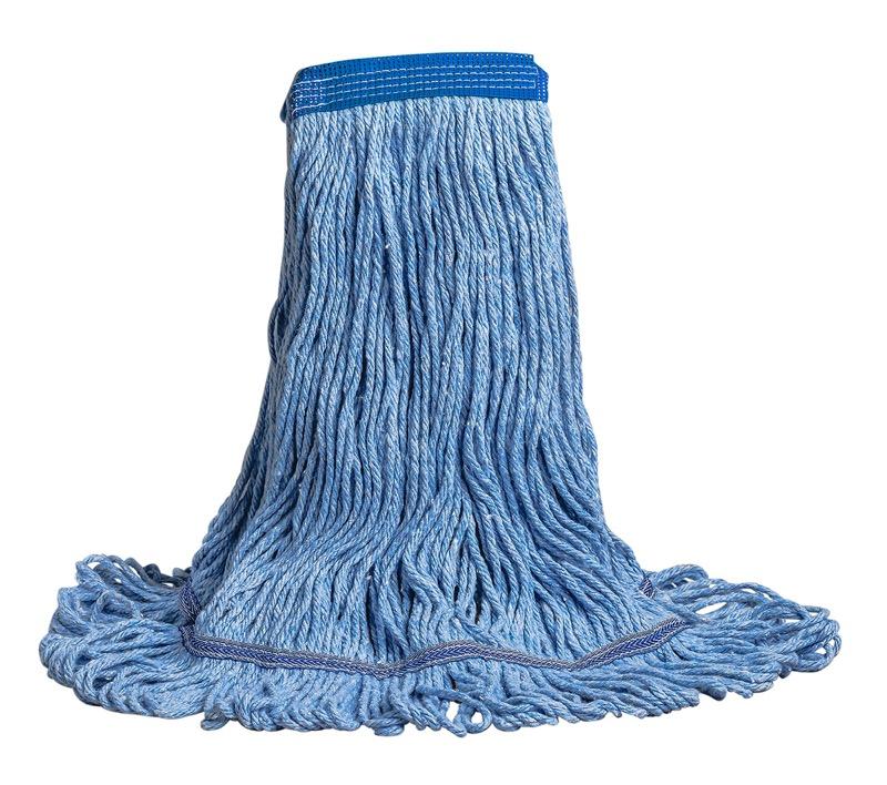 MW-SW1S-NB-BL - Swinger™ Synthetic Loop Mop - Narrow Band - Small - Blue