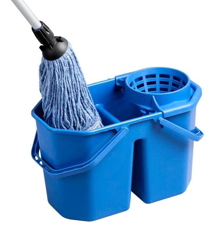 PA-M1083 - 15 L HD Double Bucket with Cone Wringer