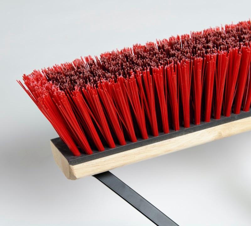 PB-620-G24 - Side Clipped Garage Push Broom with Handle - 24 Inch