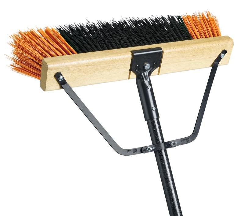 PB-720-OR18 - Ryno Extra Stiff Push Broom - 18 Inch