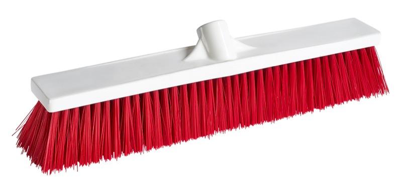 PB-FS18-RD - 18" Food Service Push Broom - Red