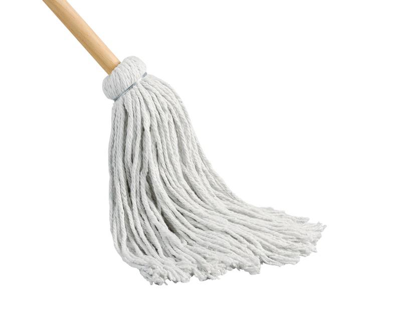 YM-S8 - 8 oz Rayon Yacht Mop avec 48" Handle