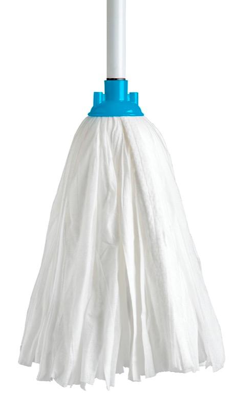 YM-YEC-11140-M48 - Detachable Eco-Strip Mop Refill w 48" Metal Handle