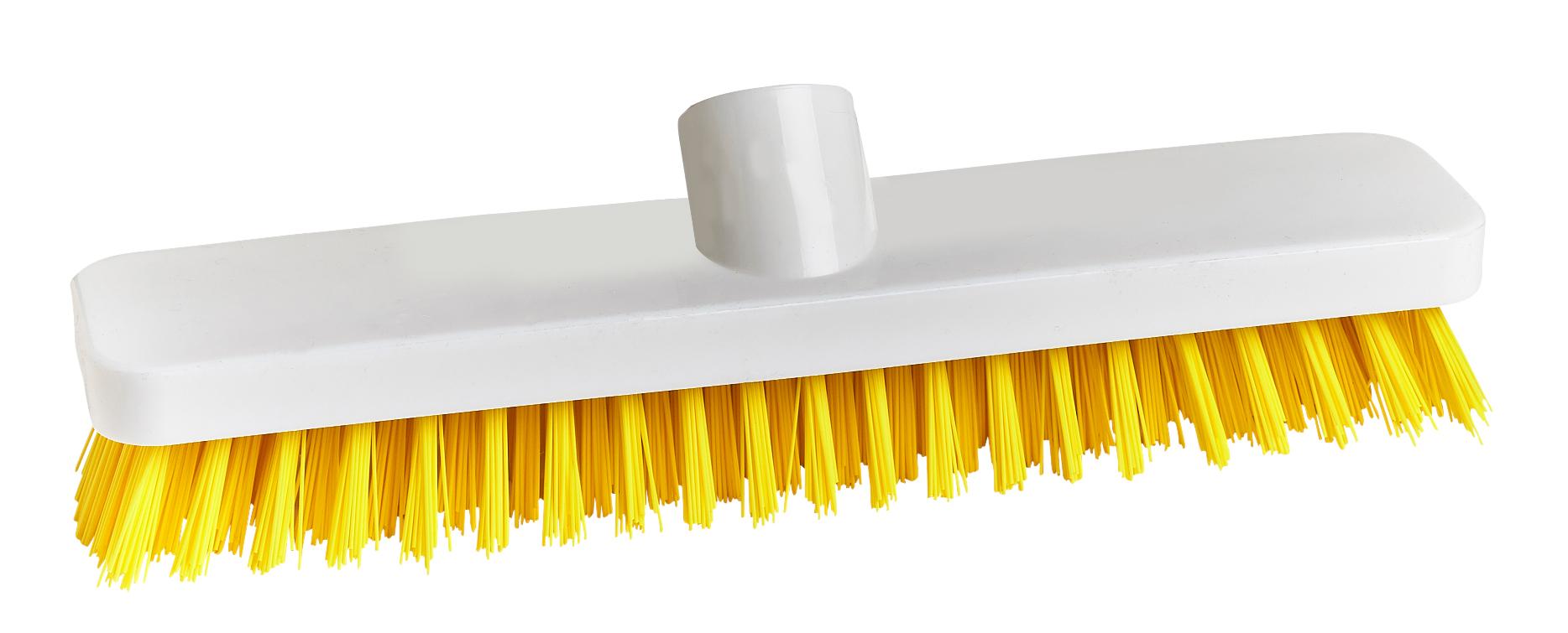 BD-FS1022-YE - 10" Spectra Colour-Coded Deck Scrub Brush - Yellow