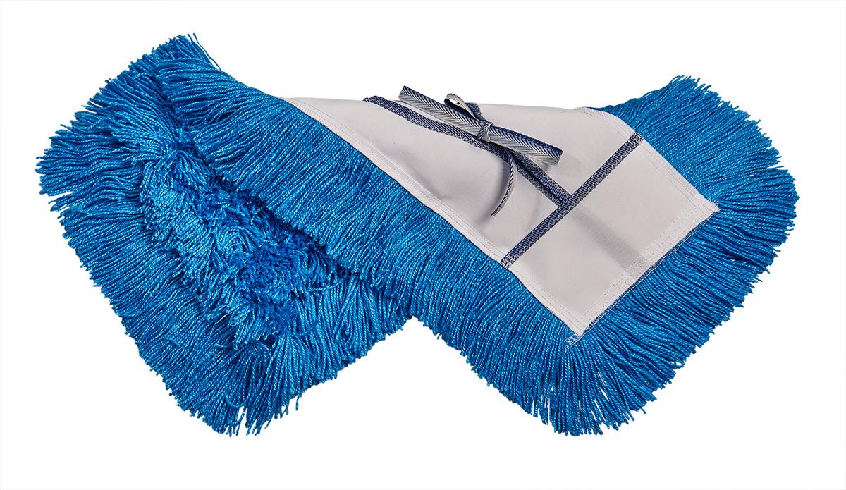 DM-STH512-BL - 12" STATIC-H™ Dust Mop - Blue - Keyhole Backing