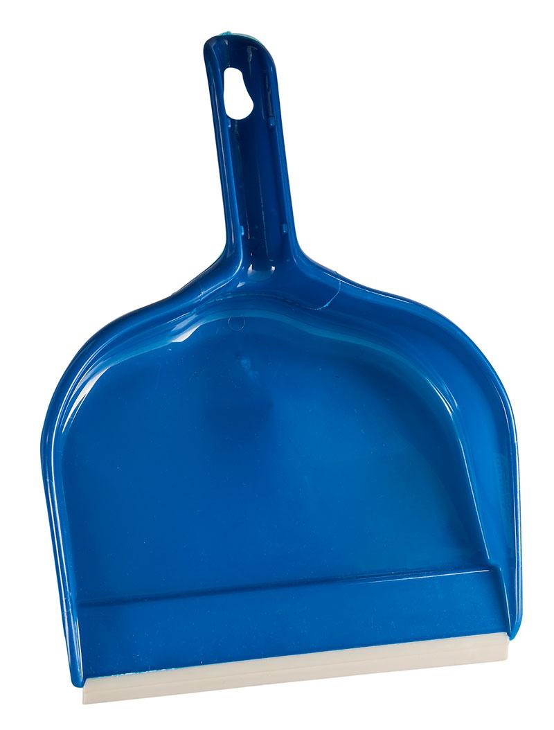 DP-H509-DB - 9" Plastic Clip-On Dustpan - Blue