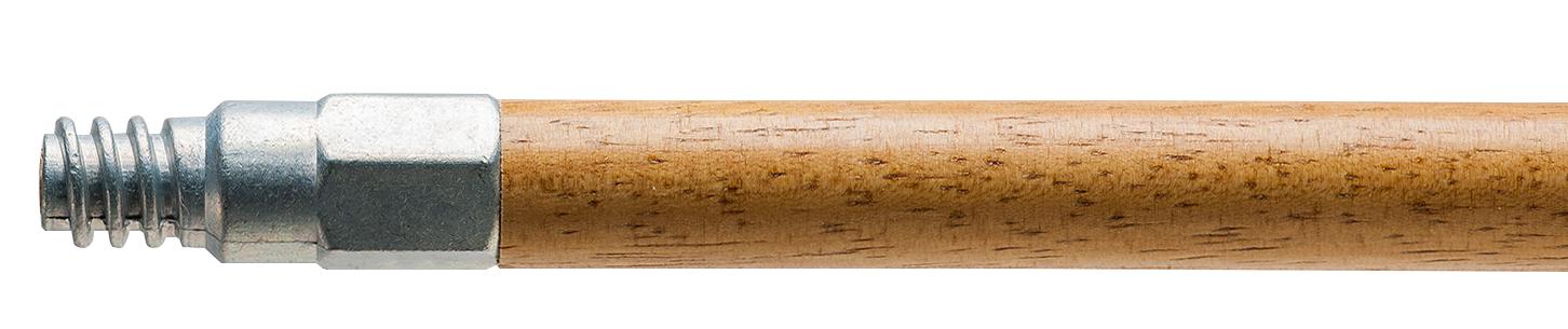 FH-WM - Metal-Threaded Wooden Handle