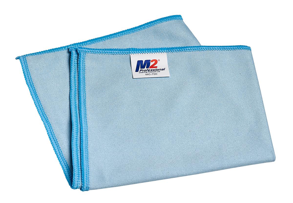 MC-700 - Sani-Pro Window / Glass Microfiber Cloth - 14" x 14"