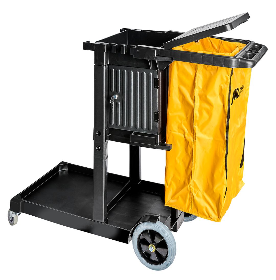 Janitor Cart With Locking M2 Professional