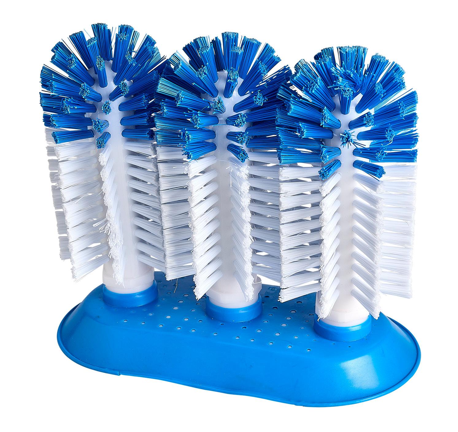 BR-GL - Triple Glass Wash Brushes