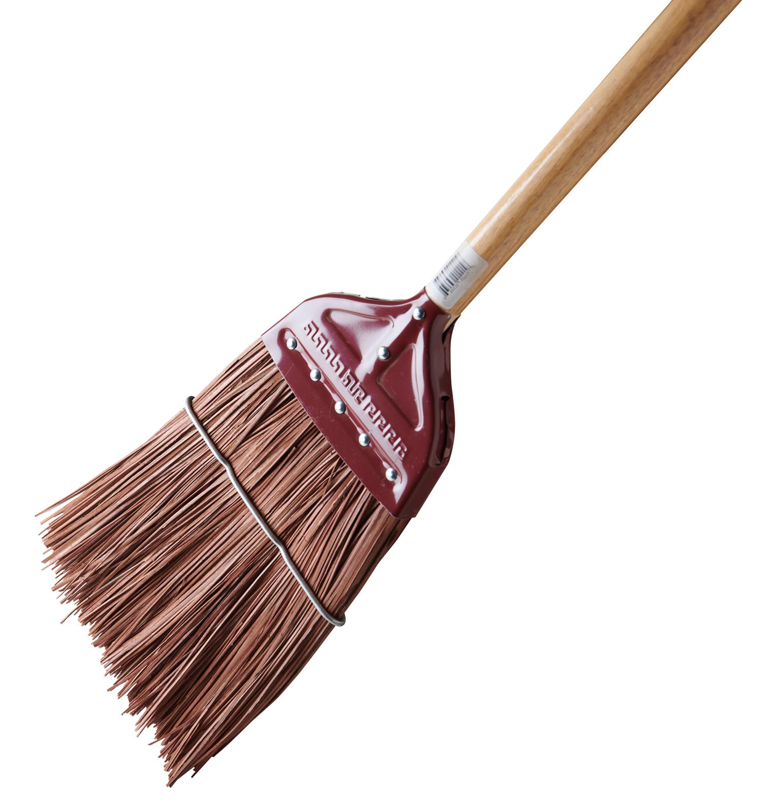 BT-115 - Industrial Fire Broom with 48" Wood Handle - Palmyra