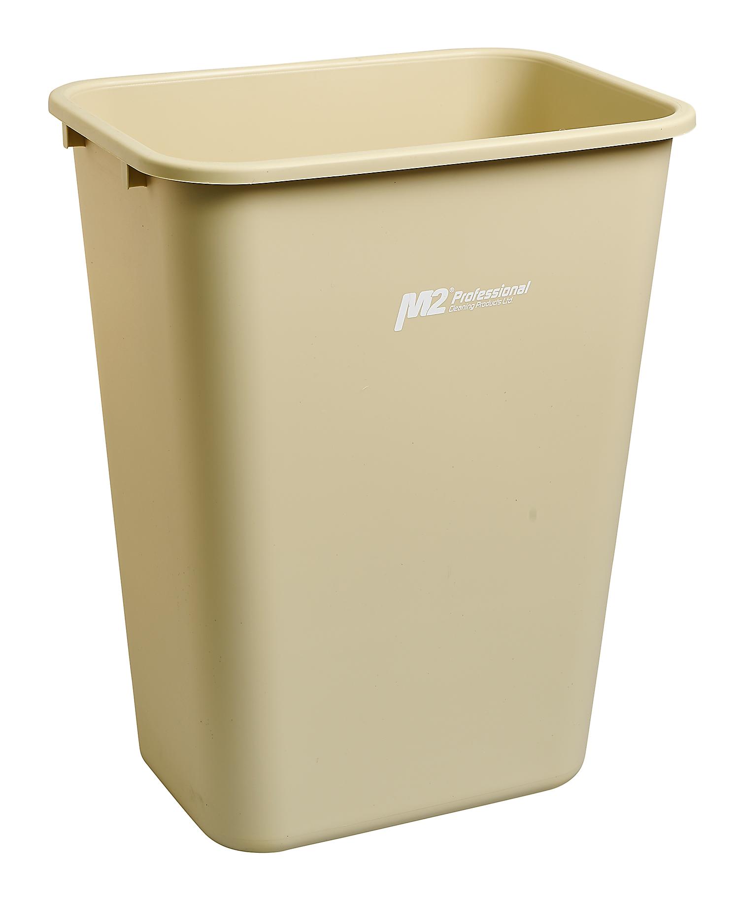WM-PS041-BE - 41qt Waste Basket - Biege