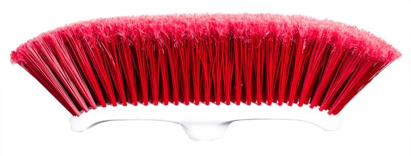 BM-4250-RD - Venus Curved Magnetic Broom Head Only - Red