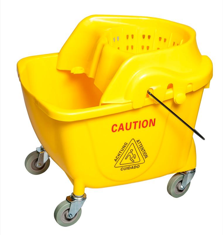 BW-FU3500 - 35 Qt. Bucket with Funnel Wringer
