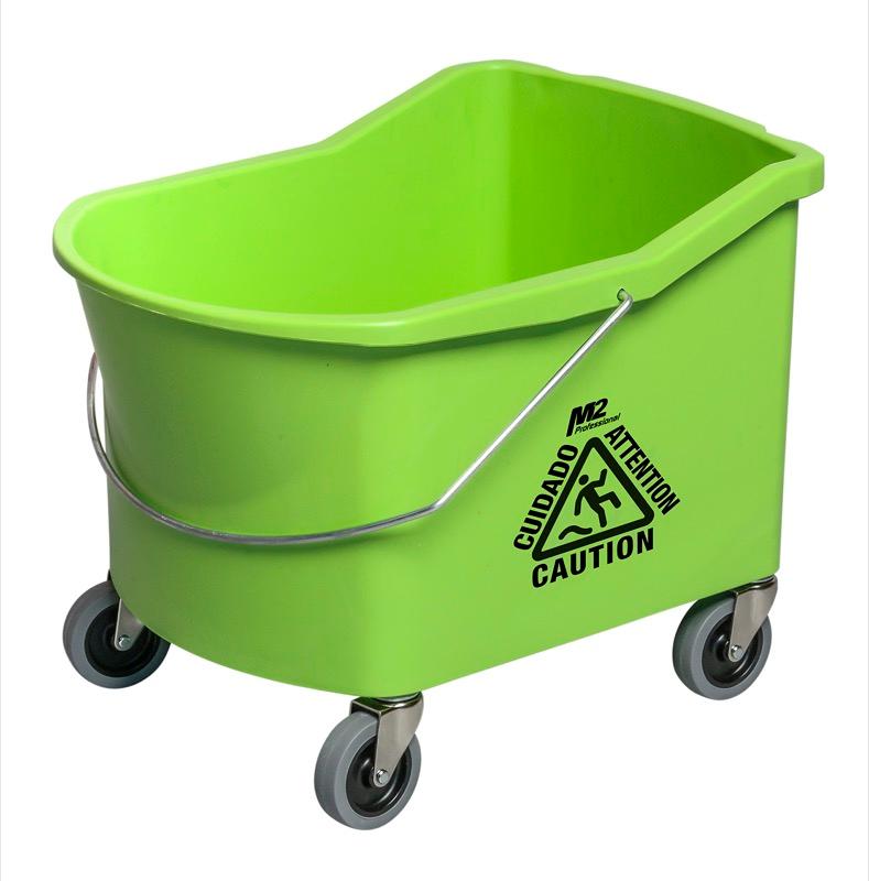 BW-S32102-GN - 32 Qt. Grizzly Mop Bucket - Green