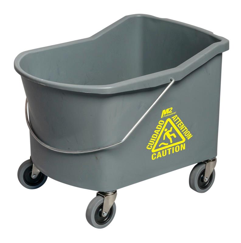 BW-S32102-GY - 32 Qt. Grizzly Mop Bucket - Grey