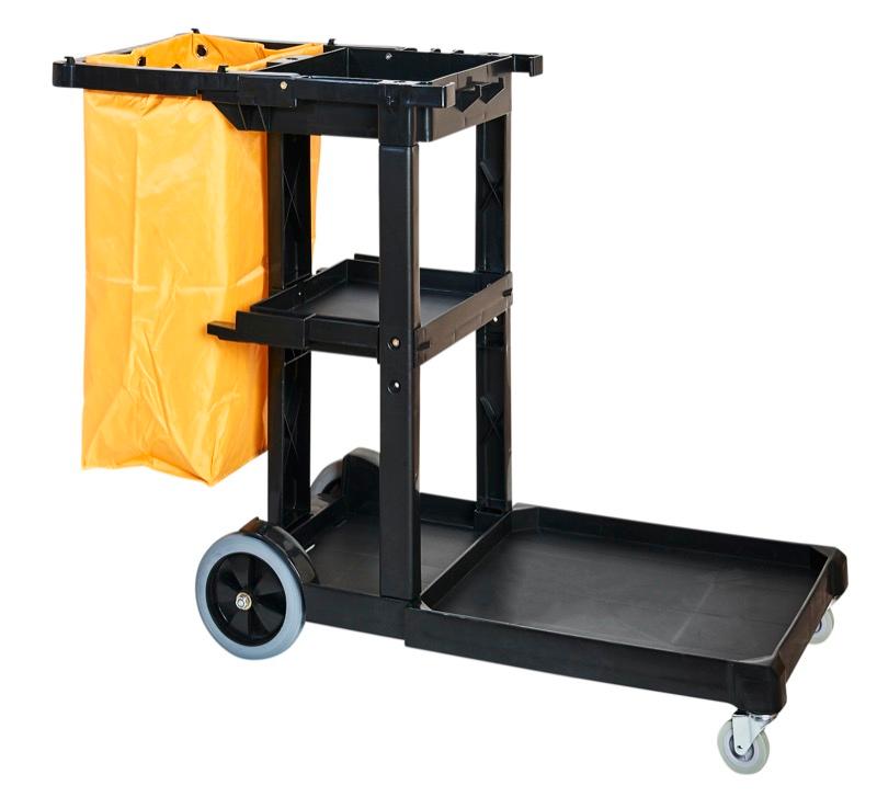 CA-M3000 - X-Large Janitor Cart With Zippered Bag