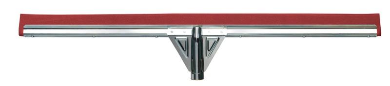 FS-MH22-RD - 22" Heavy-Duty Chemical Resistant Metal Moss Squeegee - Red