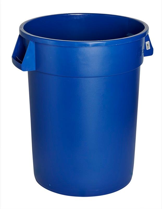 WM-PRH3232-BL - 32 Gal Garbage Container - Blue