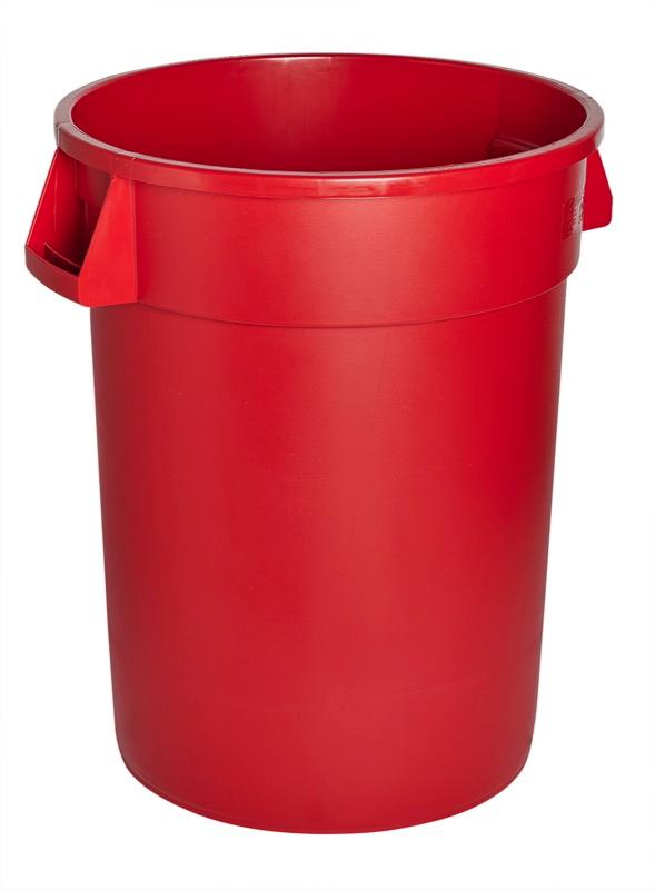WM-PRH3232-RD - 32 Gal Garbage Container - Red