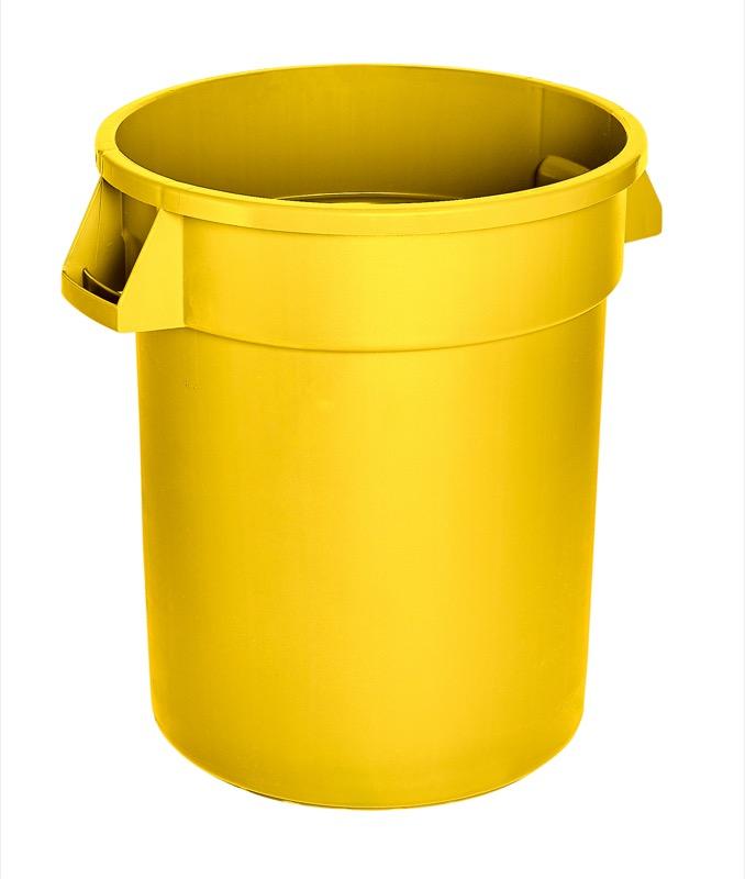 WM-PRH2020-YE - 20 Gal Garbage Container - Yellow
